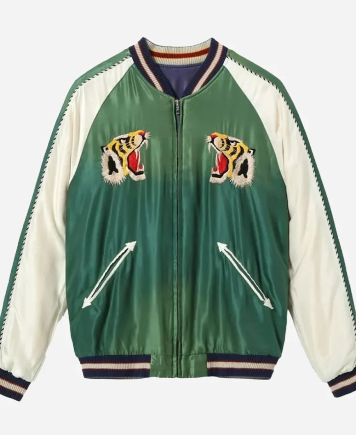 TUDUM-2025-Daniel-Craig-Green-Bomber-Jacket
