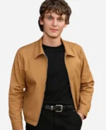 TUDUM-2025-Hunter-Doohan-Leather-Brown-Jacket