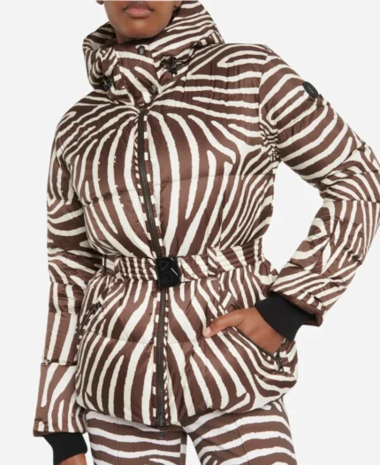TV-Series-Nine-Perfect-Strangers-Christine-Baranski-Puffer-Zebra-Ski-Coat