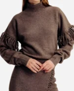 TV-Series-Top-Chef-Season-22-Gail-Simmons-Brown-Fringe-Sleeve-Sweater