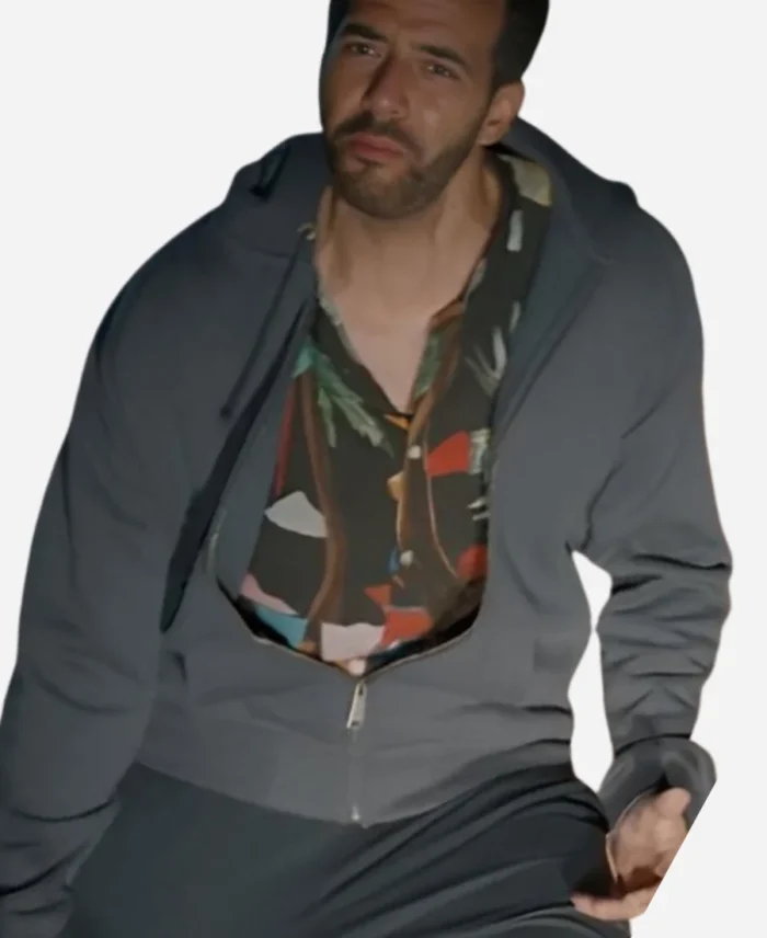 Tarek-Boudali-Movie-Un-mariage-sans-fin-2025-Paul-Gray-Full-Zip-Hoodie