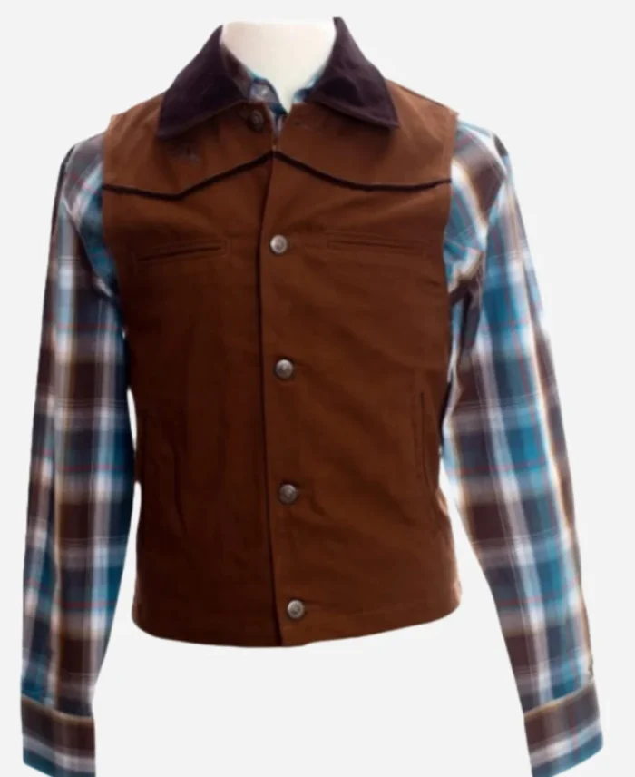 Tatanka-Means-Tv-Series-Ransom-Canyon-2025-Jake-Longbow-Brown-Denim-Vest