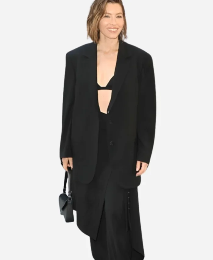 The-Better-Sister-Jessica-Biel-Premiere-Black-Blazer-For-Sale