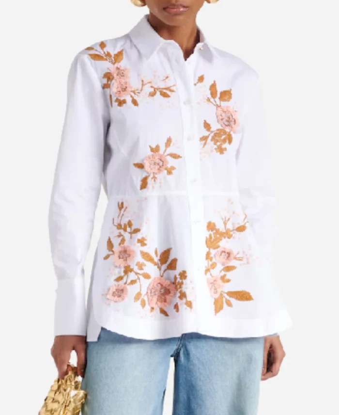 The-Today-Show-2025-Savannah-Guthrie-White-Embroidered-Cotton-Poplin-Shirt