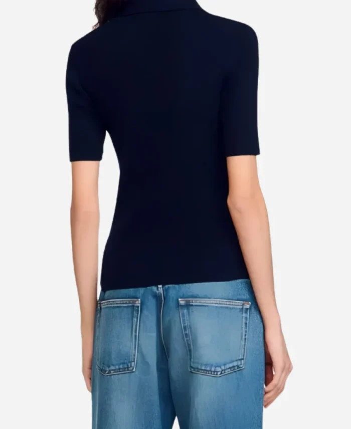 The-View-Debbie-Matenopoulos-Knit-Polo-Shirt