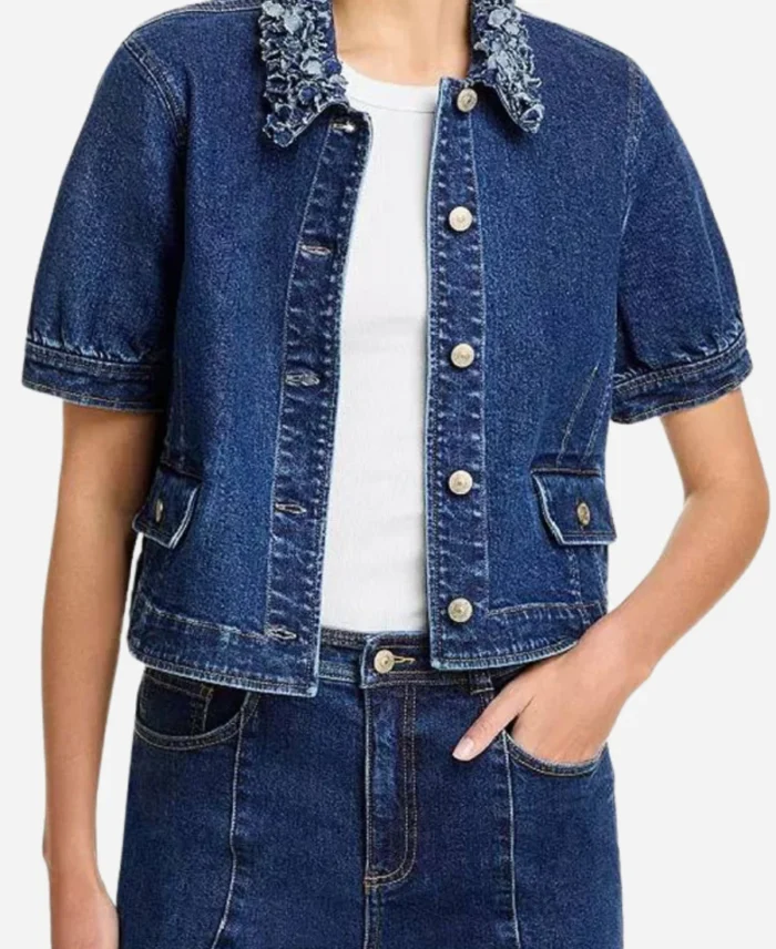 The-View-Joy-Behar-Short-Sleeve-Denim-Jacket-For-Sale