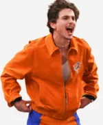 Timothee-Chalamet-Knicks-Game-Six-Jacket