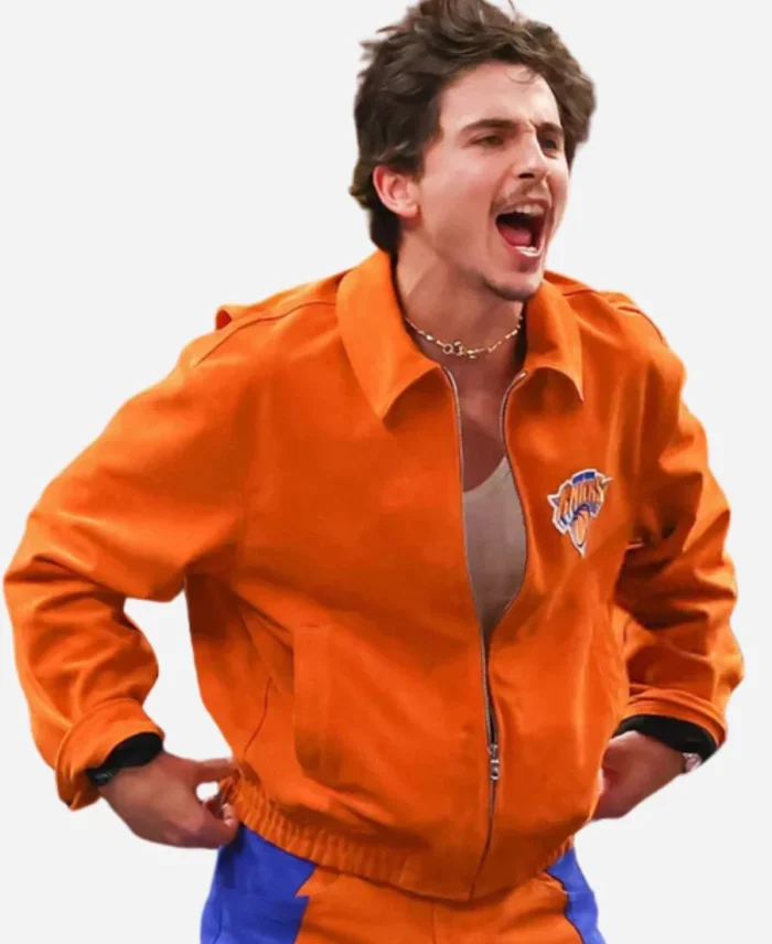 Timothee-Chalamet-Knicks-Game-Six-Jacket
