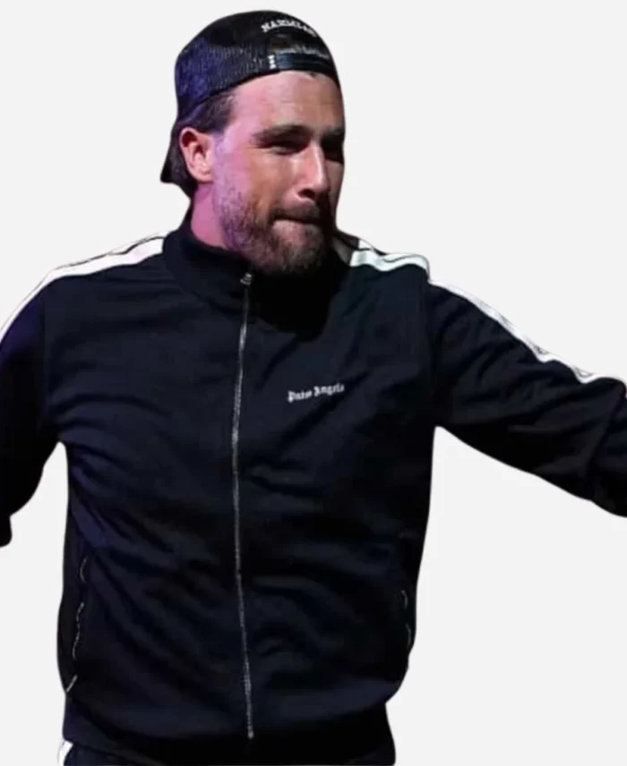 Travis-Kelce-2025-Big-Slick-Weekend-Black-Zipper-Jacket