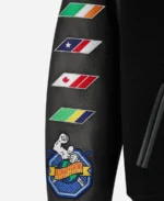 UFC X October Very Own Championship Black Varsity Jacket