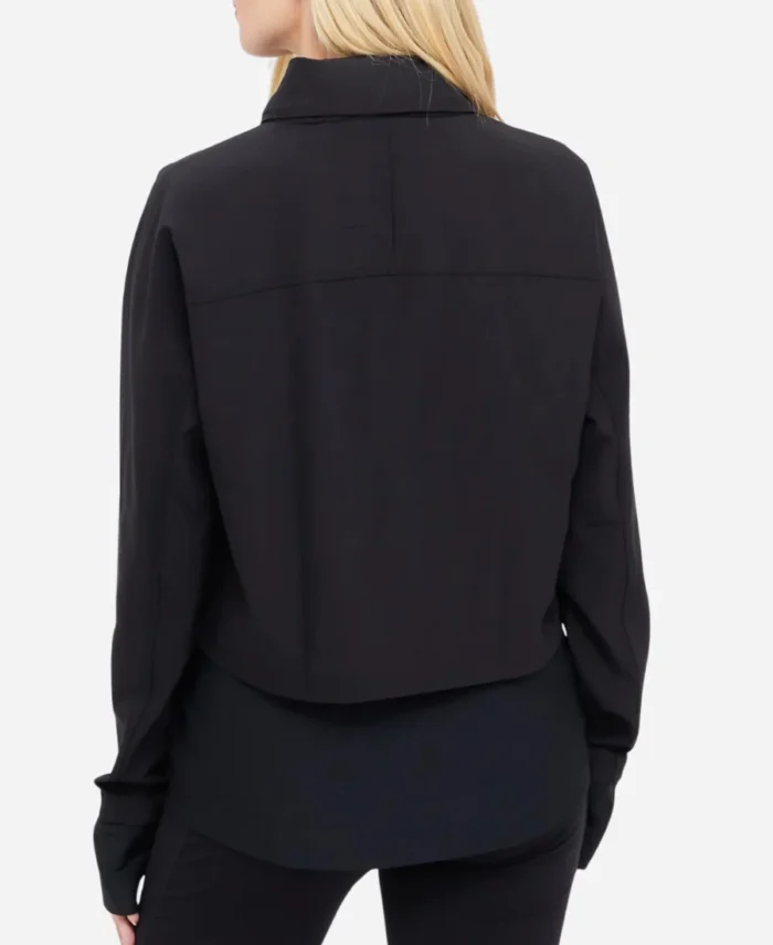 Wendy-Patterson-TV-Series-Small-Town-Big-Story-S01-2025-Christina-Hendricks-Black-Jacket