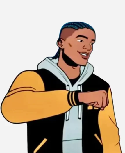 Your-Friendly-Neighborhood-Spider-Man-2025-Lonnie-Lincoln-Black-and-Yellow-Varsity-Jacket