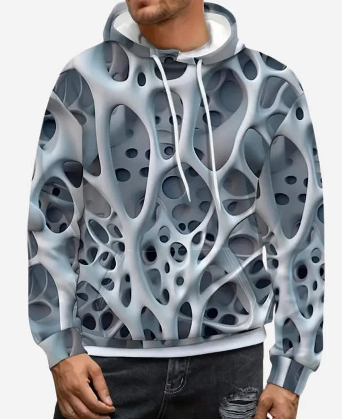 3D Graphic Printed Daily Going out Hoodie