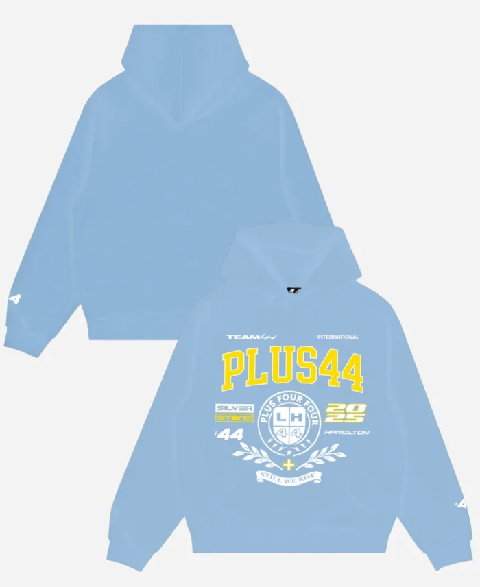+44 Plus44 Varsity Blue Hoodie