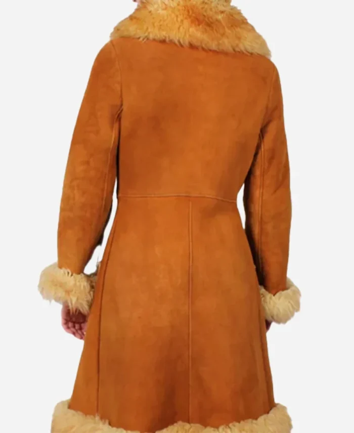 70s True Vintage Brown Penny Lane Shearling Coat