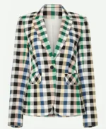 Abigail Godfrey Selling the City S01 Check Blazer
