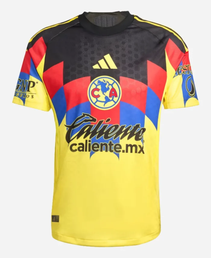 Adidas Club America 2526 Yellow Home Jersey