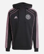 Adidas Inter Miami 2025 Travel Black Pullover Hoodie
