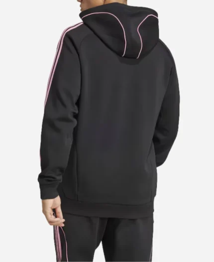 Adidas Inter Miami CF 2025 Travel Black Pullover Hoodie For Sale