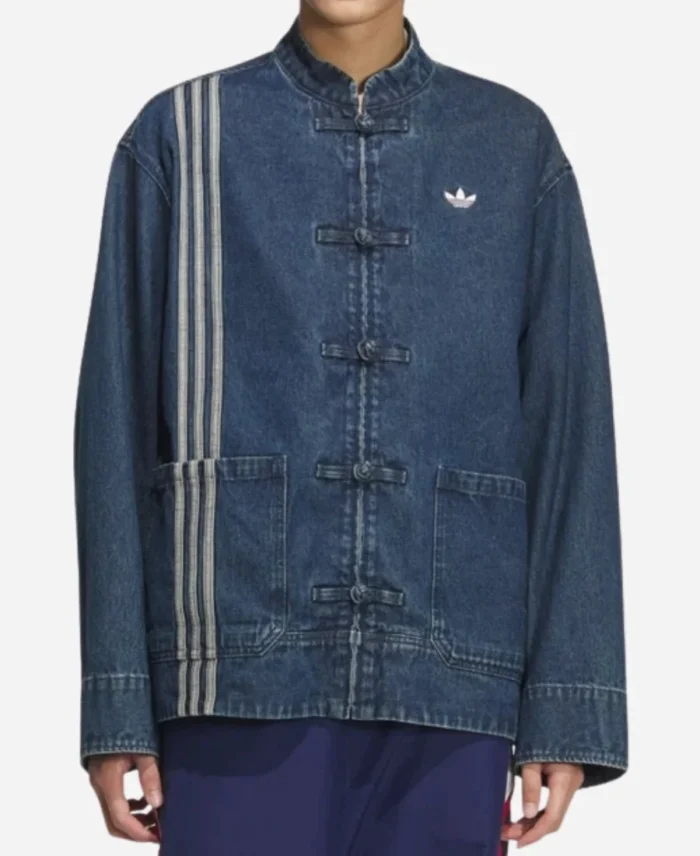 Adidas New Year Chinese Blue Denim Jacket