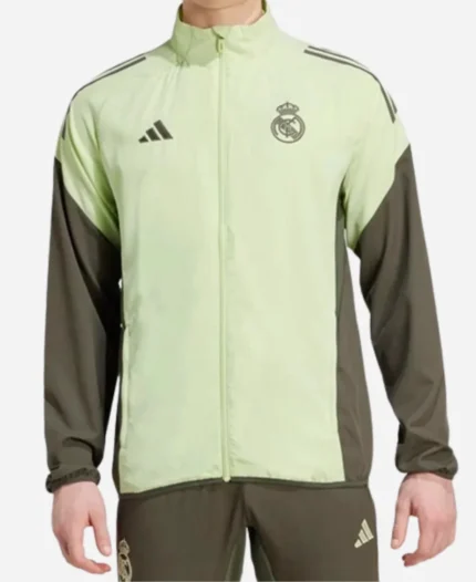 Adidas Training 25-26 Lime Green Tracksuit Jacket