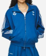 Adidas Willy Chavarria Blue Track Jacket For Sale