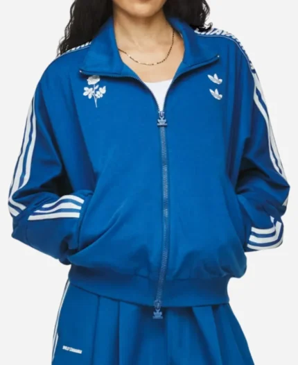 Adidas Willy Chavarria Blue Track Jacket For Sale