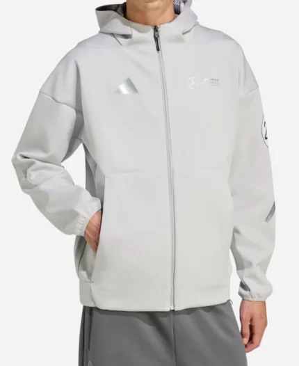 Adidas x Mercedes Amg F1 Silver Arrows Hoodie