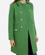Aja Naomi King Grosse Pointe Garden Society S01 Green Coat