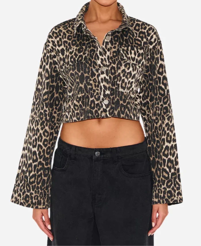 Ambyr Michelle Beyond the Gates Leopard Jacket