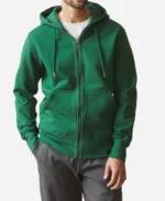 American-Giant-Green-Zip-Hoodie