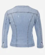 Amna Al Qubaisi F1 The Academy Embellished Denim Jacket