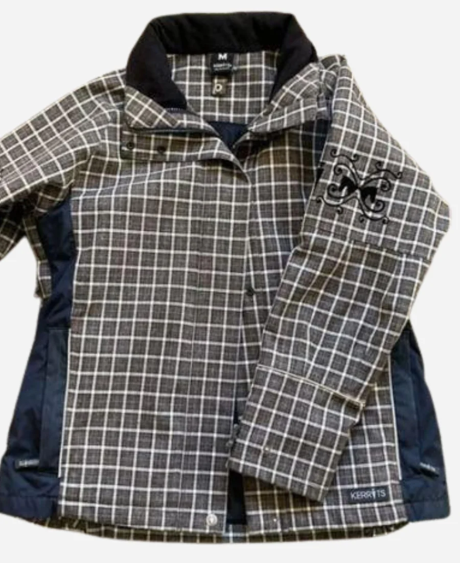 Amy Fleming Heartland Plaid Jacket For Sale Amy Fleming Heartland Plaid Jacket For Sale