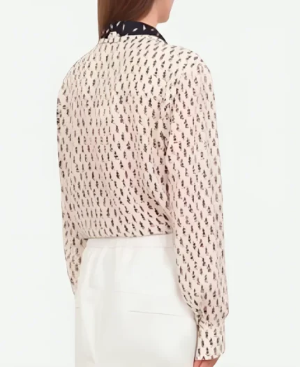 And Just Like That S03 Quincy Tyler Floral Printed Shirt