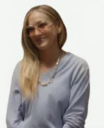 And Just Like That S03 Sarah Jessica Parker Blue Sweatshirt