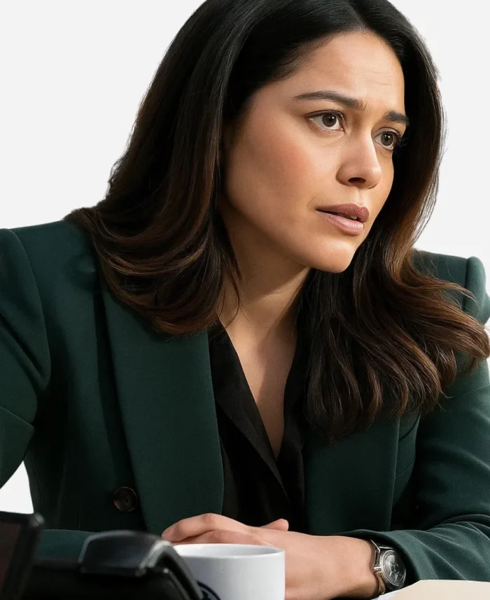 Angela-Lopez-The-Rookie-S07-Green-Blazer
