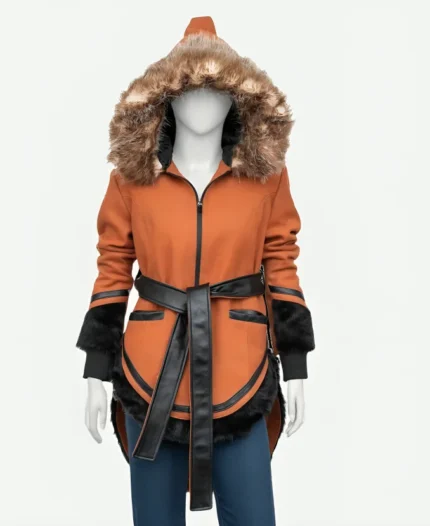 Anna Lambe North Of North Orange Coat
