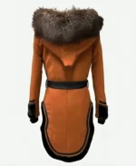 Anna Lambe North Of North Orange Coat For Sale