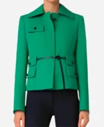 Anne Thompson The Today Show 2025 Green Jacket
