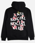 Anti Social Social Club Black Pullover Hoodie Back