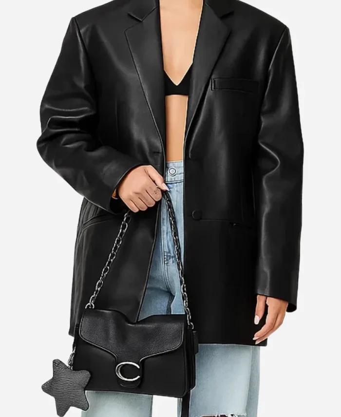 Antonia-Gentry-Leather-Blazer