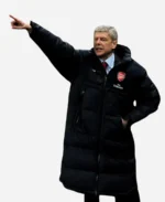 Arsene Wenger Arsenal Black Jacket For Sale