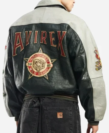 Asap Rocky Praise the Lord Avirex Varsity Leather Jacket