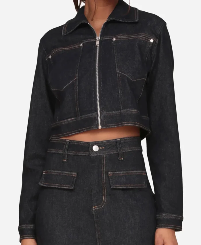 Ashley Morgan Beyond the Gates Cropped Jacket