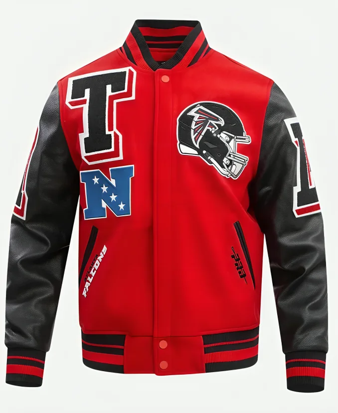 Atlanta Falcons Varsity Red Jacket Atlanta Falcons Varsity Red Jacket