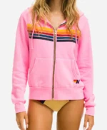 Aviator Nation Pink Hoodie