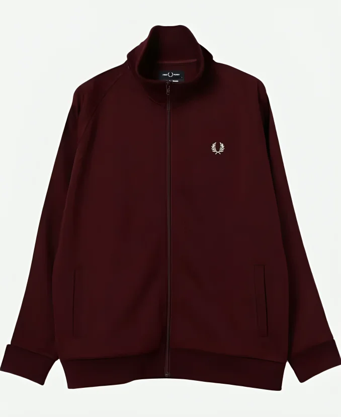BEAMS x Fred Perry Maroon Track Jacket BEAMS x Fred Perry Maroon Track Jacket