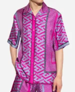 Below Deck S12 Printed Pink Shirt