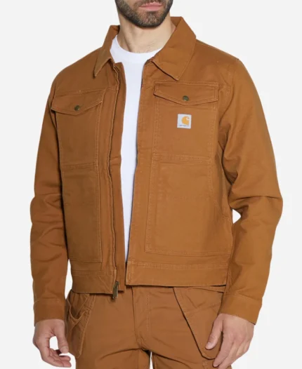 Ben Barnes THE INSTITUTE S01 Brown Jacket