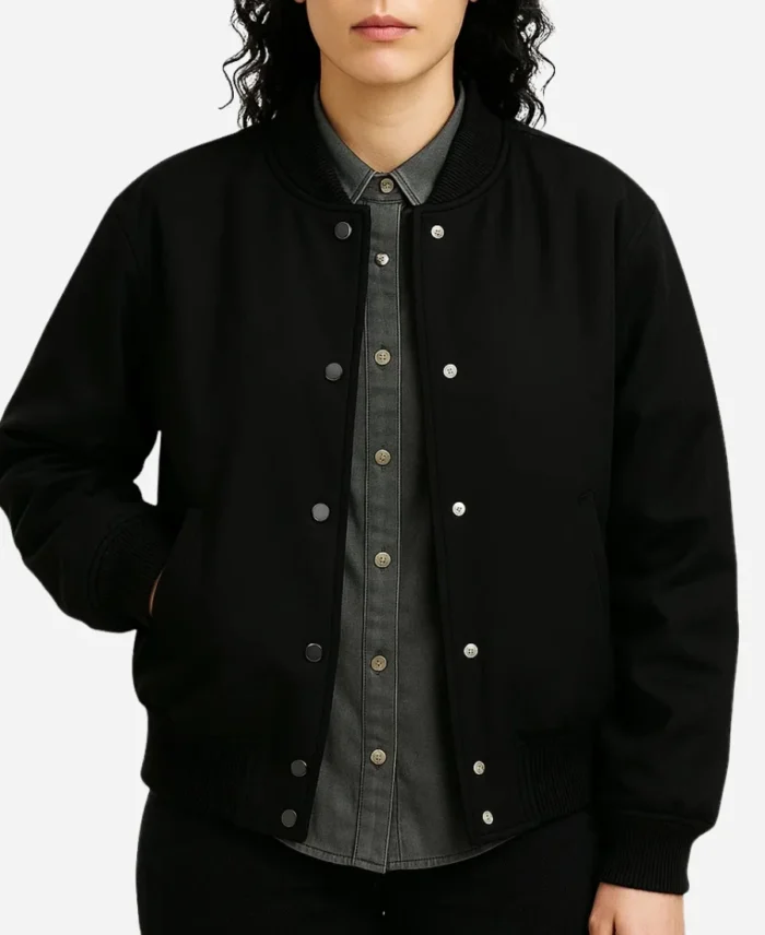 Berlin-ER-2025-Safak-Sengul-Black-Varsity-Jacket